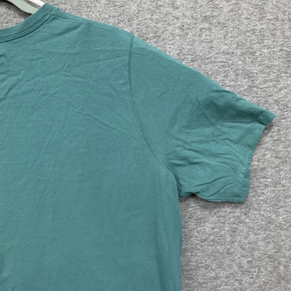 Nike Air Jordan Tee Shirt Mens 3XL‎ Flight Jumpman Logo Teal Green Short Sleeve